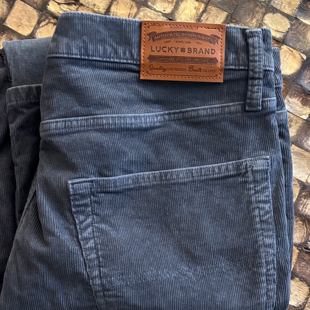 Lucky Brand grey Corduroy Pants